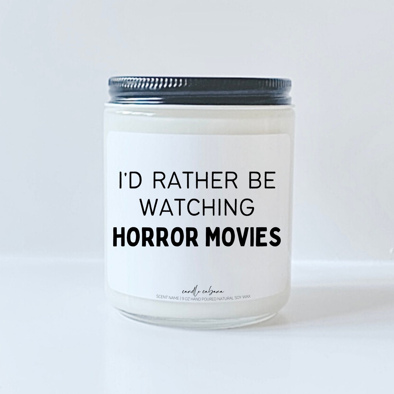 Id rather be watching horror movies