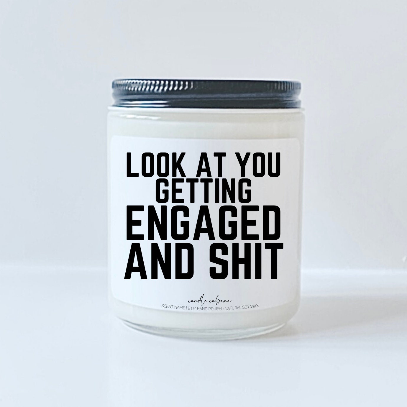 Look at you getting engaged and shit
