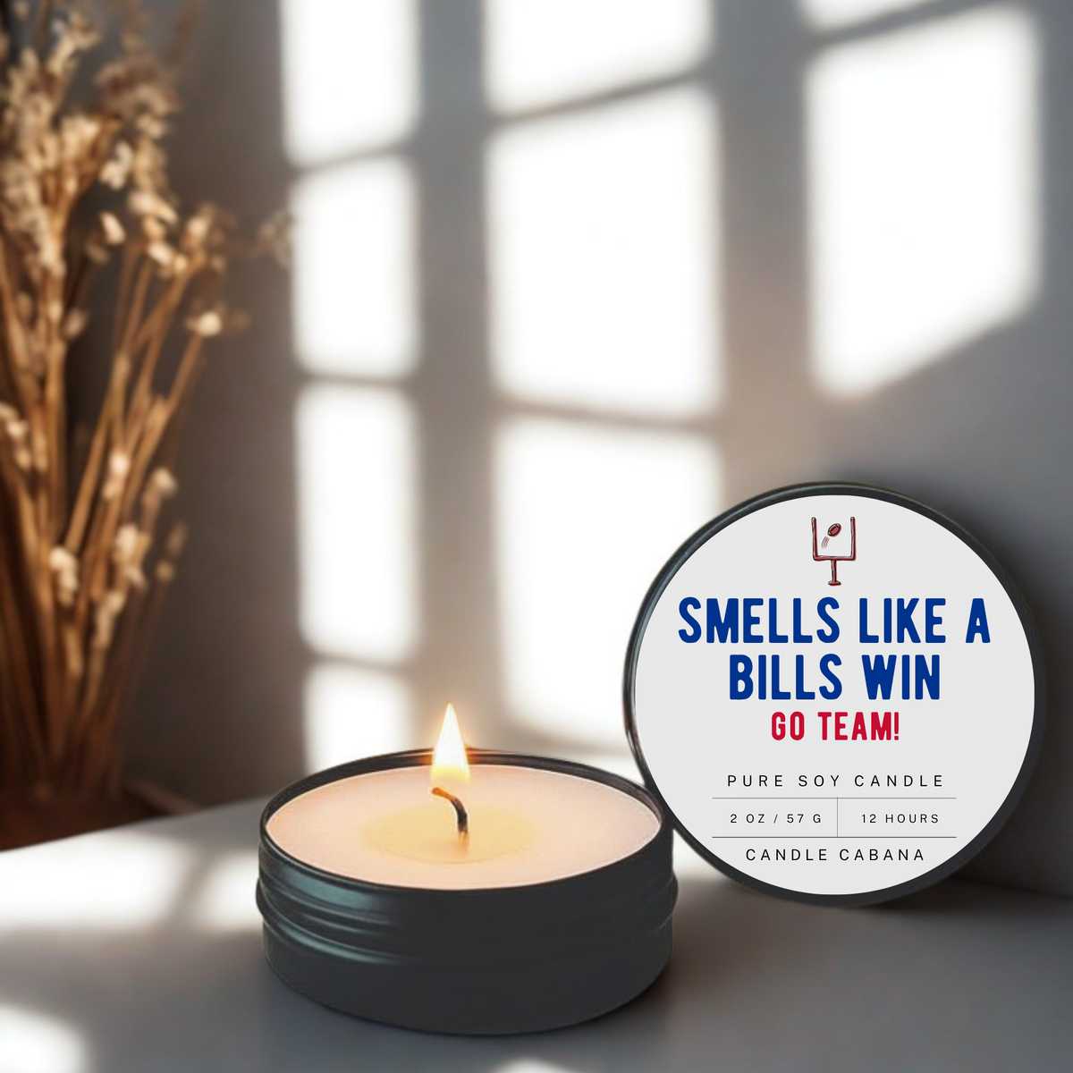 Smells Like A Football Team Win — 2 oz Soy Candle