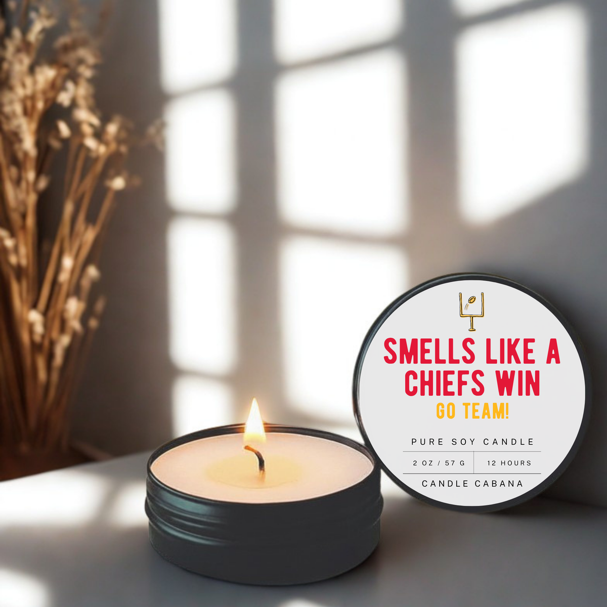 Smells Like A Football Team Win — 2 oz Soy Candle
