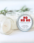 HO HO HO, A CANDLE WITH YOUR NAME ON IT