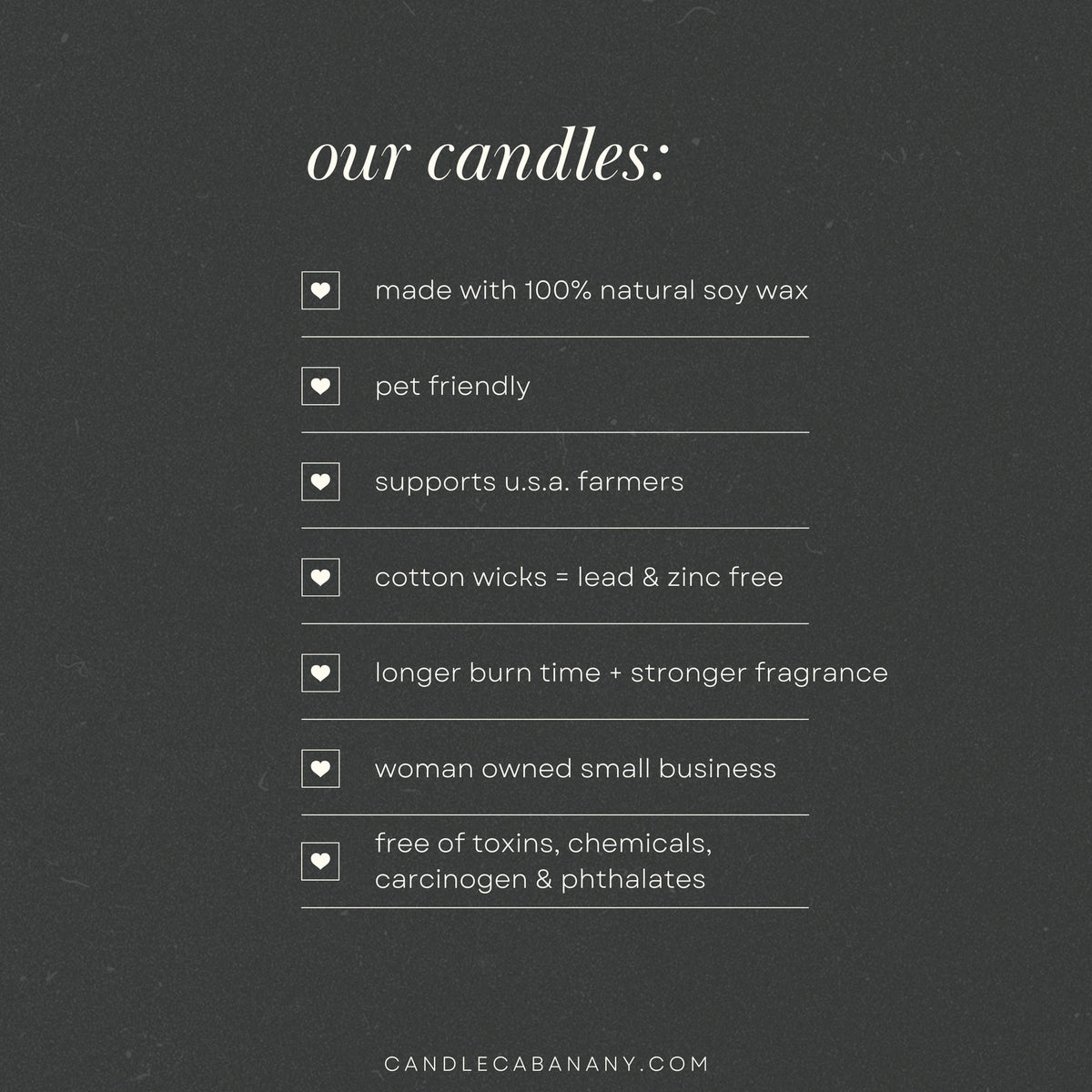 Fall Signature Candles