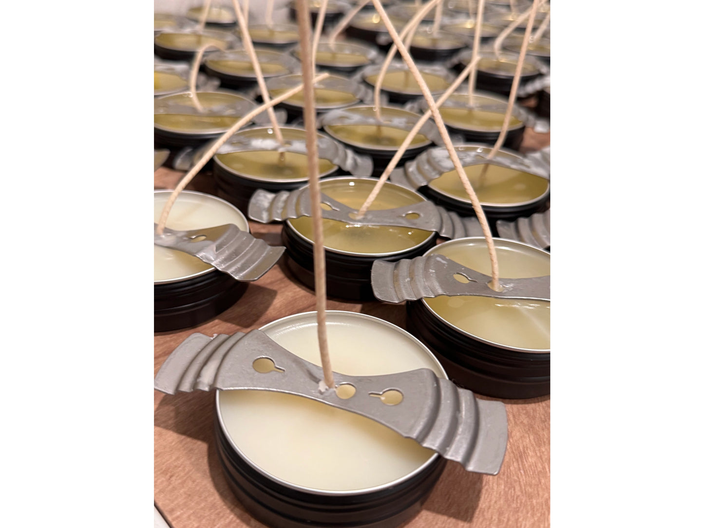 2oz Black Travel Tin Soy Candle