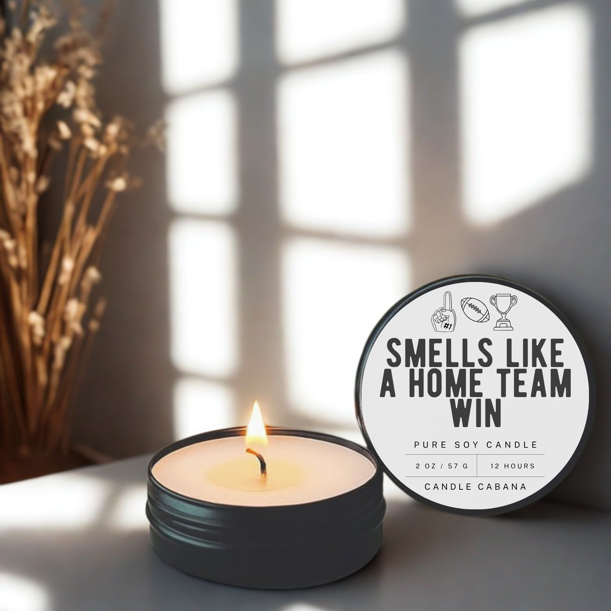 Smells Like A Home Team Win — 2 oz Soy Candle