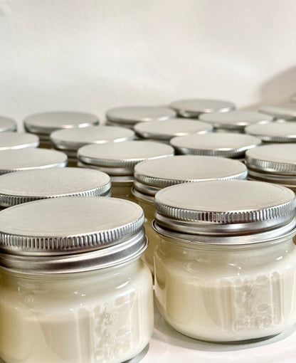 4 oz Mason Jar Candle - Scent Labels