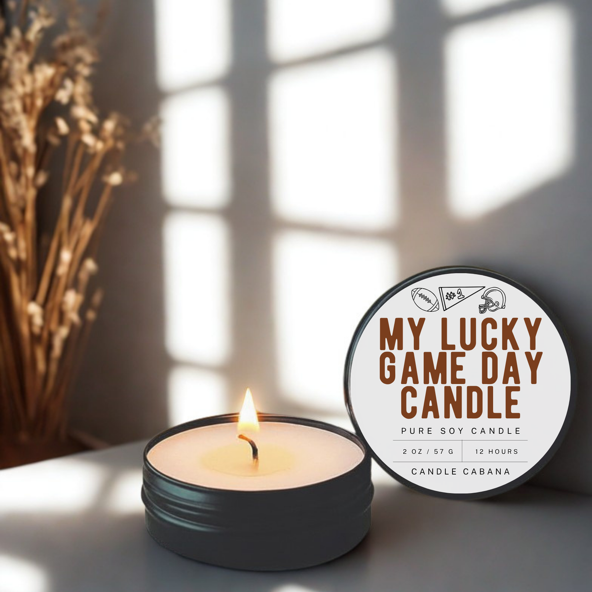 My Lucky Game Day Candle — 2 oz Soy Candle