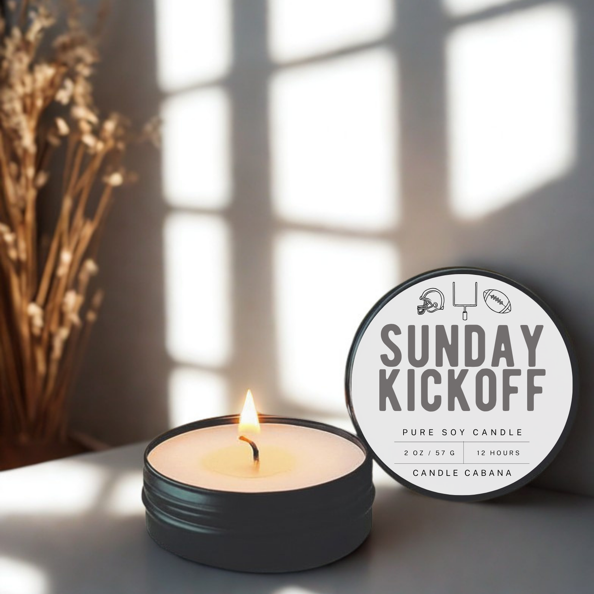 Sunday Kickoff — 2 oz Soy Candle