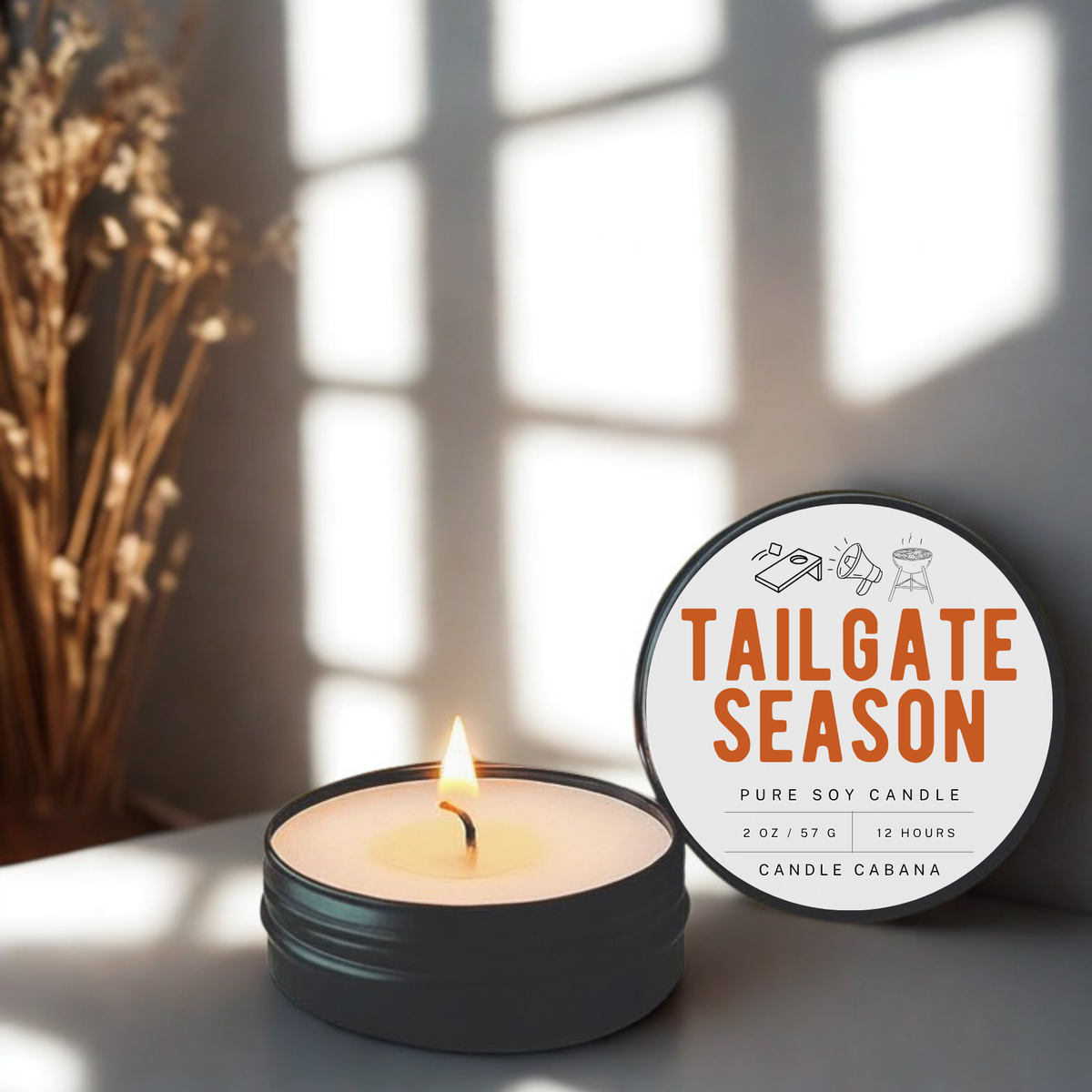 Tailgate Season — 2 oz Soy Candle
