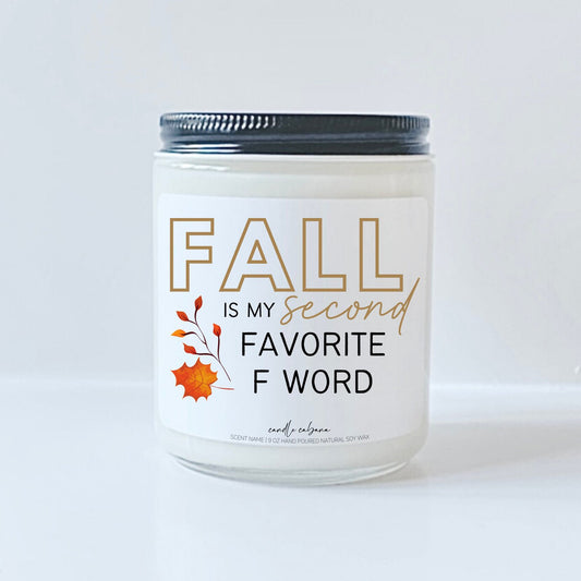 FALL is my Second Favorite F WORD