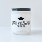 One bad bitch with a masters degree