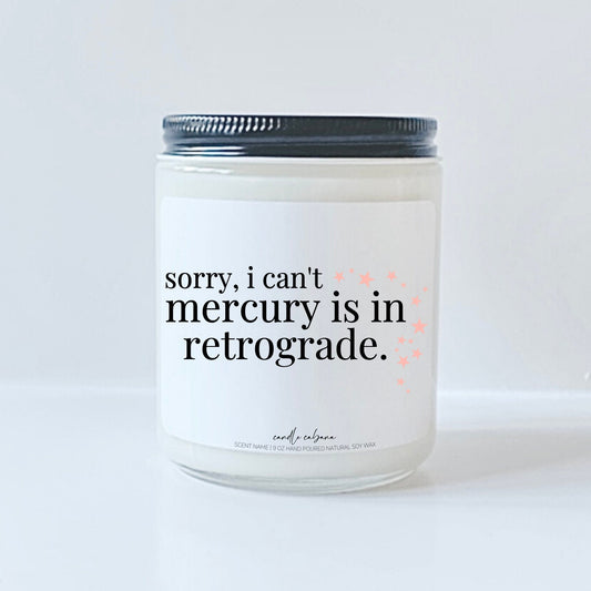 Sorry I can't mercury is in retrograde