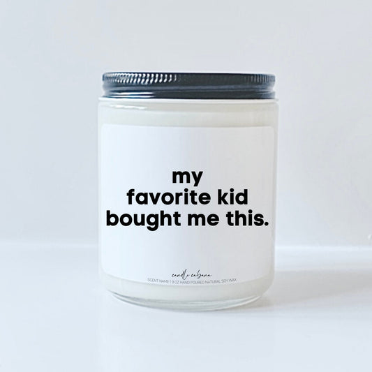 My favorite kid bought me this