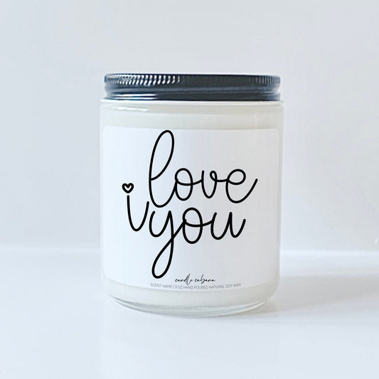 I love you